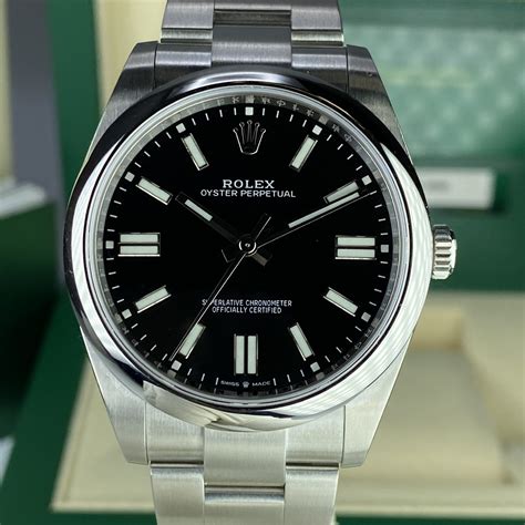 rolex oyster perpetual date black|rolex oyster perpetual 41 prix.